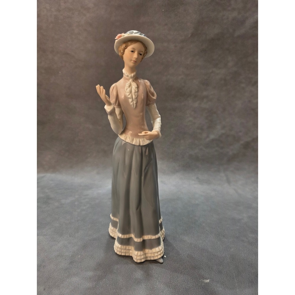 Home Interiors Lady Catherine Porcelain Figurine 14019-01 Victorian Woman 2001